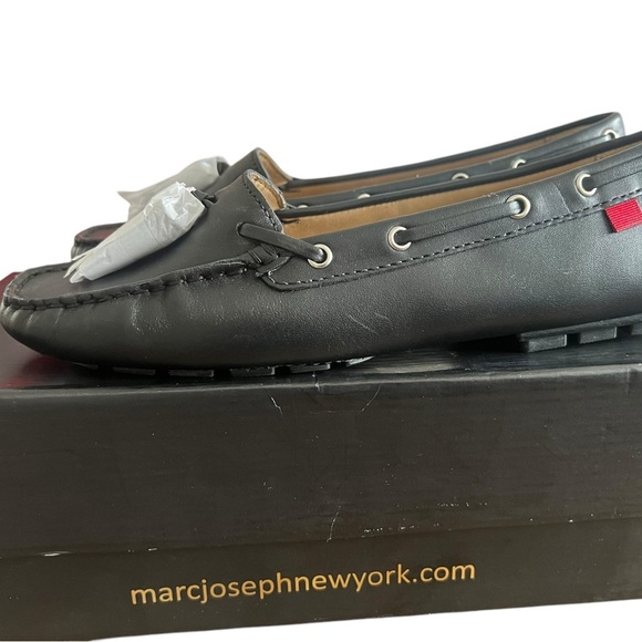 Marc Joseph Black Loafers Classic Flats - Picture 5 of 9